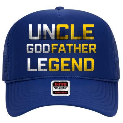 Uncle Godfather Legend High Crown Mesh Back Trucker Hat