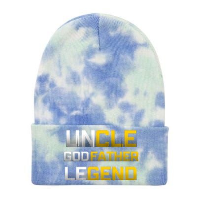 Uncle Godfather Legend Tie Dye 12in Knit Beanie