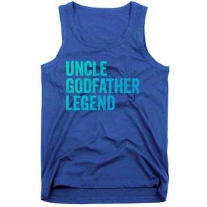 Uncle Godfather Legend Funny Gift Favorite Best Uncle Gift Tank Top