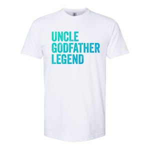 Uncle Godfather Legend Funny Gift Favorite Best Uncle Gift Softstyle CVC T-Shirt