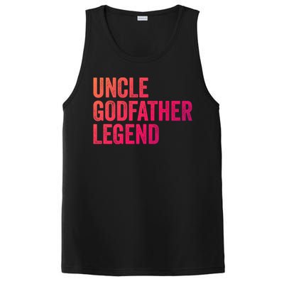 Uncle Godfather Legend Funny Gift Favorite Best Uncle Gift PosiCharge Competitor Tank