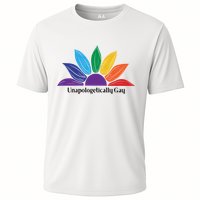Unapologically Gay Lgbtq Pride Rainbow Sunflower Performance Shirt