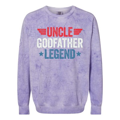 Uncle Godfather Legend Colorblast Crewneck Sweatshirt