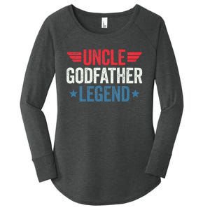 Uncle Godfather Legend Women's Perfect Tri Tunic Long Sleeve Shirt