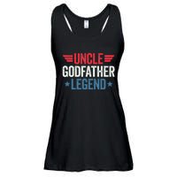 Uncle Godfather Legend Ladies Essential Flowy Tank