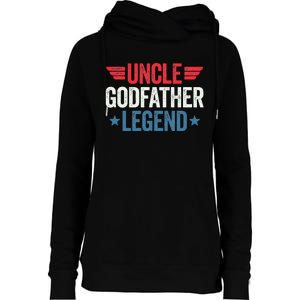 Uncle Godfather Legend Womens Funnel Neck Pullover Hood