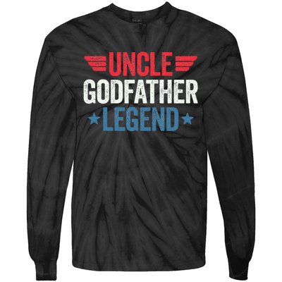 Uncle Godfather Legend Tie-Dye Long Sleeve Shirt