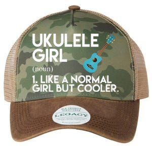 Ukulele Girl Like A Norm Girl But Cooler Legacy Tie Dye Trucker Hat