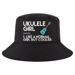 Ukulele Girl Like A Norm Girl But Cooler Cool Comfort Performance Bucket Hat