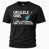 Ukulele Girl Like A Norm Girl But Cooler Cooling Performance Crew T-Shirt