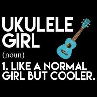 Ukulele Girl Like A Norm Girl But Cooler Baby Bodysuit