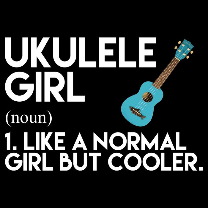 Ukulele Girl Like A Norm Girl But Cooler Baby Bodysuit
