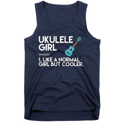 Ukulele Girl Like A Norm Girl But Cooler Tank Top