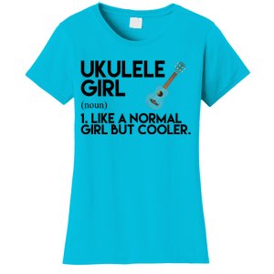 Ukulele Girl Like A Norm Girl But Cooler Women's T-Shirt