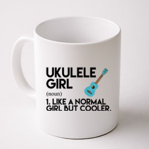 Ukulele Girl Like A Norm Girl But Cooler Coffee Mug