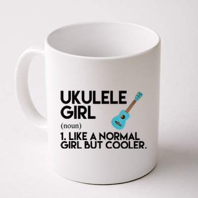 Ukulele Girl Like A Norm Girl But Cooler Coffee Mug