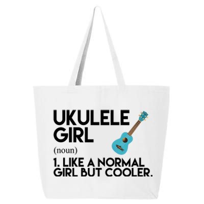 Ukulele Girl Like A Norm Girl But Cooler 25L Jumbo Tote