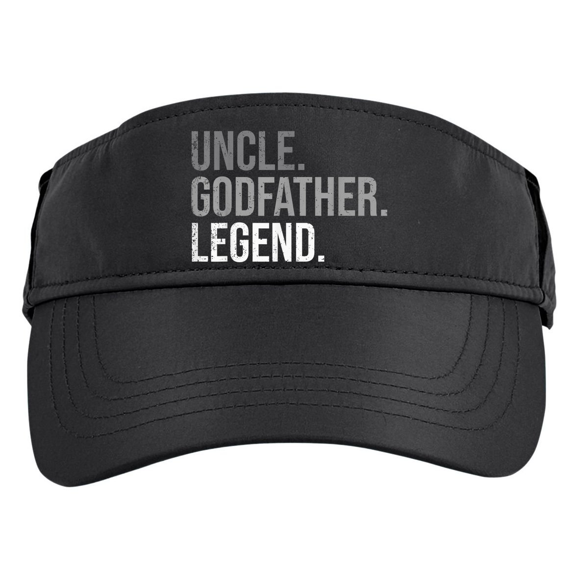  Uncle Godfather Legend Best Godfather Proposal Baptism Adult Drive Performance Visor