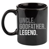  Uncle Godfather Legend Best Godfather Proposal Baptism 11oz C Handle Ceramic Mug