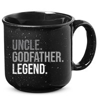  Uncle Godfather Legend Best Godfather Proposal Baptism 15oz Campfire Ceramic Mug