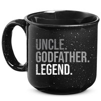  Uncle Godfather Legend Best Godfather Proposal Baptism 15oz Campfire Ceramic Mug