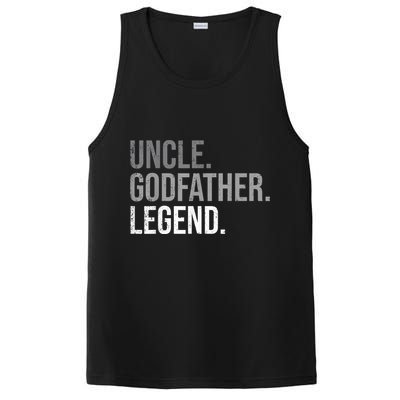  Uncle Godfather Legend Best Godfather Proposal Baptism PosiCharge Competitor Tank