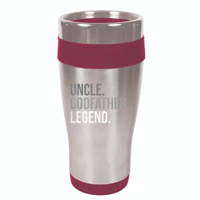  Uncle Godfather Legend Best Godfather Proposal Baptism 16oz Travel Tumbler