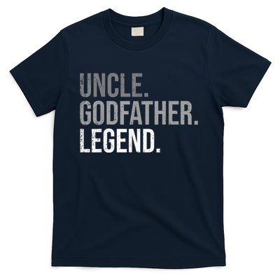  Uncle Godfather Legend Best Godfather Proposal Baptism T-Shirt