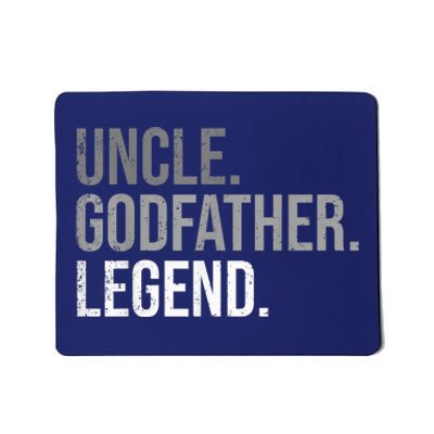  Uncle Godfather Legend Best Godfather Proposal Baptism Mousepad