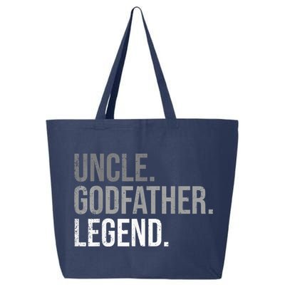  Uncle Godfather Legend Best Godfather Proposal Baptism 25L Jumbo Tote