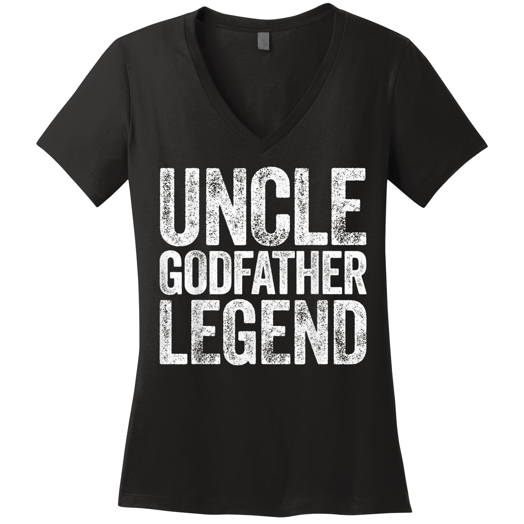  Uncle Godfather Legend Shirt Women's V-Neck T-Shirt