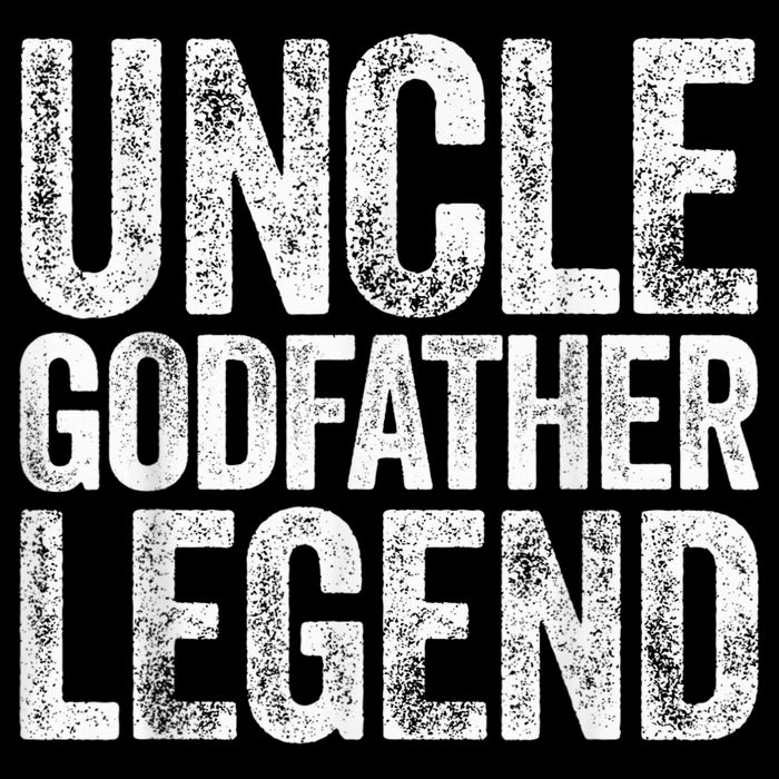  Uncle Godfather Legend Shirt Zip Tote Bag