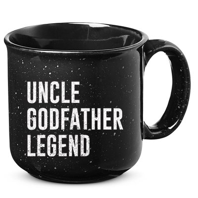 Uncle Godfather Legend For A Favorite Uncle Family Baptism 15oz Campfire Ceramic Mug