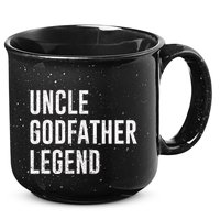 Uncle Godfather Legend For A Favorite Uncle Family Baptism 15oz Campfire Ceramic Mug