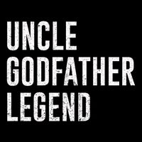 Uncle Godfather Legend For A Favorite Uncle Family Baptism Cropped Pullover Crew