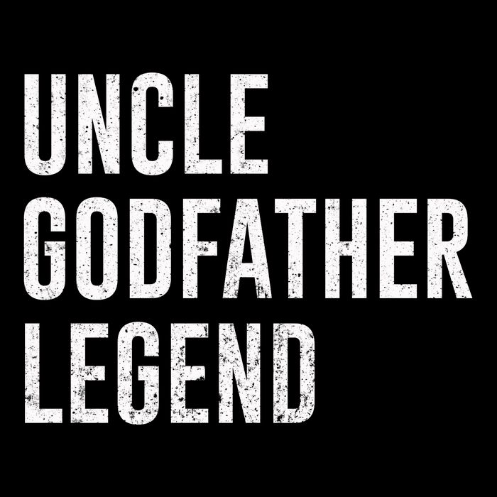 Uncle Godfather Legend For A Favorite Uncle Family Baptism Cropped Pullover Crew