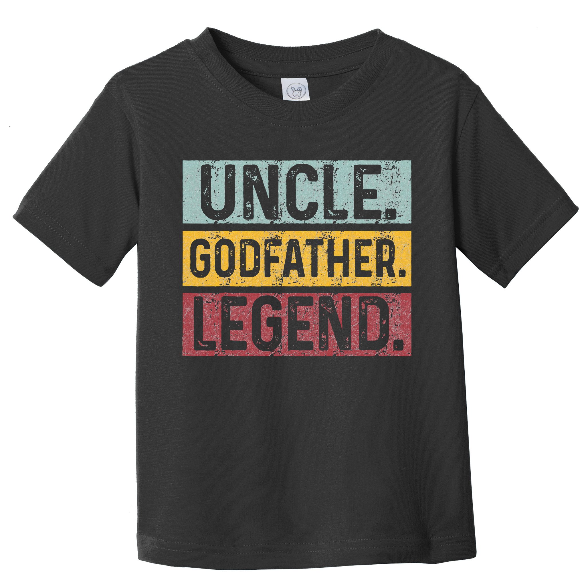 Uncle Godfather Legend Vintage Happy Fathers Day Gift Toddler T-Shirt