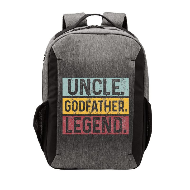 Uncle Godfather Legend Vintage Happy Fathers Day Gift Vector Backpack