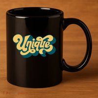 Unique Graffiti Logo One Of A Kind 11oz C Handle Ceramic Mug