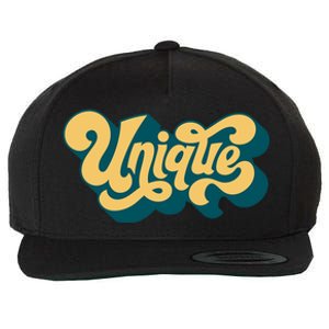 Unique Graffiti Logo One Of A Kind Wool Snapback Cap