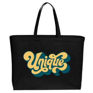 Unique Graffiti Logo One Of A Kind Cotton Canvas Jumbo Tote