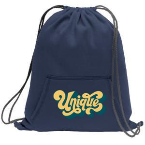 Unique Graffiti Logo One Of A Kind Sweatshirt Cinch Pack Bag