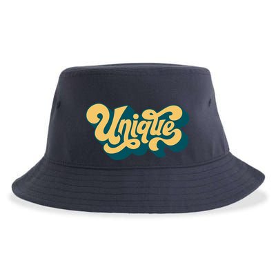 Unique Graffiti Logo One Of A Kind Sustainable Bucket Hat