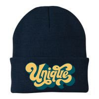 Unique Graffiti Logo One Of A Kind Knit Cap Winter Beanie