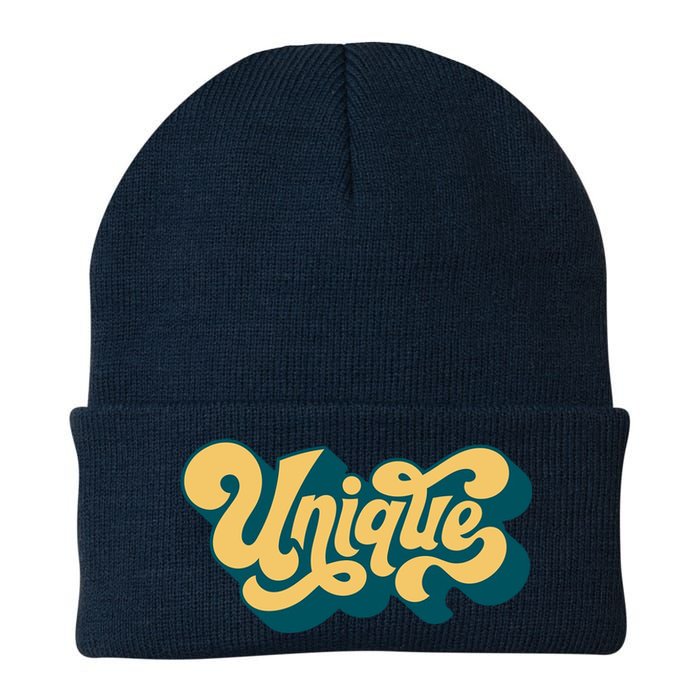 Unique Graffiti Logo One Of A Kind Knit Cap Winter Beanie