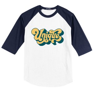 Unique Graffiti Logo One Of A Kind Baseball Sleeve Shirt