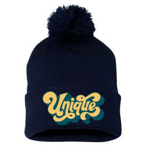 Unique Graffiti Logo One Of A Kind Pom Pom 12in Knit Beanie