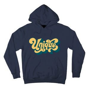 Unique Graffiti Logo One Of A Kind Tall Hoodie