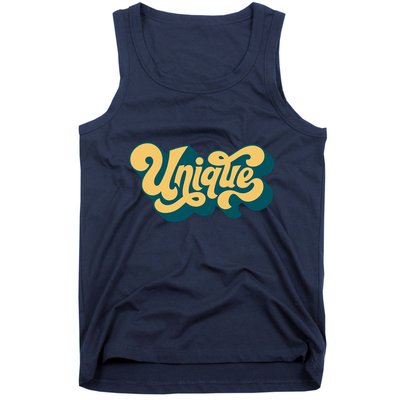 Unique Graffiti Logo One Of A Kind Tank Top
