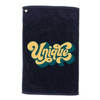Unique Graffiti Logo One Of A Kind Golf Towel